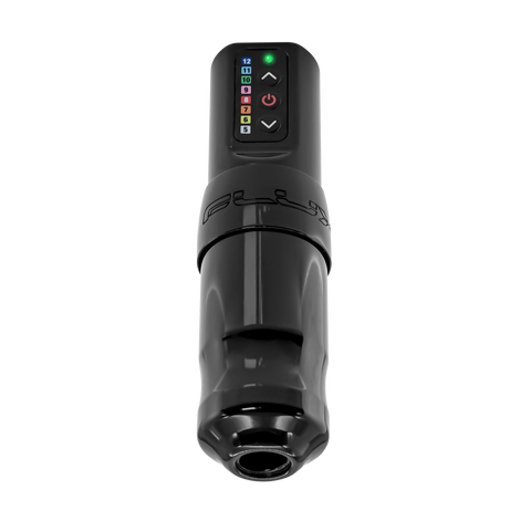 FK Irons' newest machine, the wireless Spektra Flux is currently available at Canada Tattoo Supply in Stealth (all black)