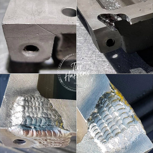 magnesium welding jobs are actually casting repairs