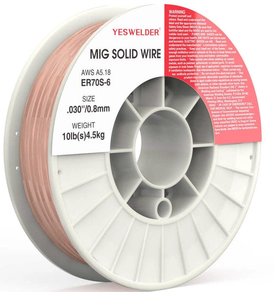 YesWelder ER70S-6 solid MIG wire