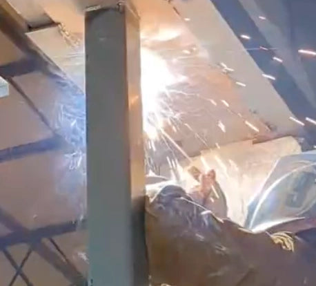 Flying Sparks during Welding