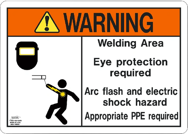 Welding PPE Required