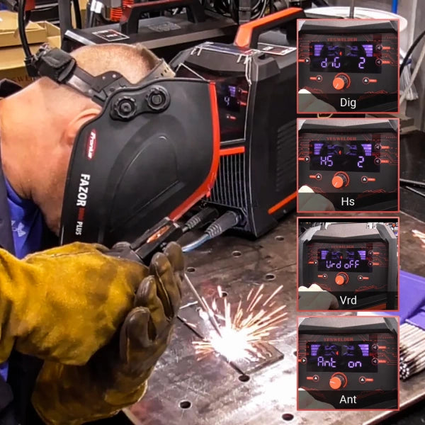 Hot Start, Arc Force, and Anti-Stick Features in Stick Welding