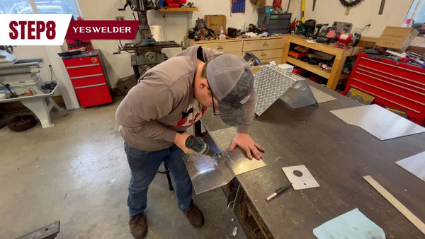 Make a billet aluminum filler neck for welding onto the tank.