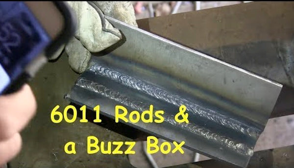 stick weld with 6011 rods and a buzz box