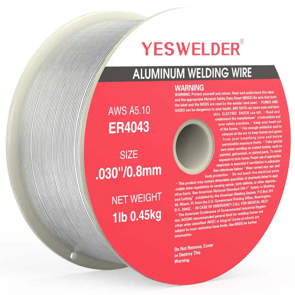 ER4043/1LB-0.8 1LB Spool .030" Silicon Aluminum MIG Welding Wire
