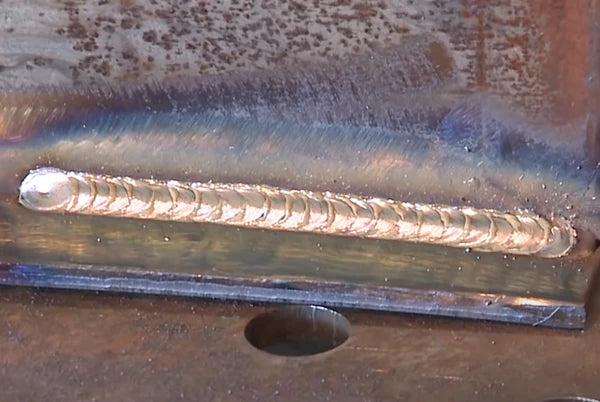 MIG welding with 100% CO2