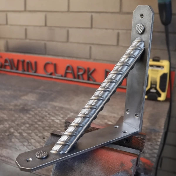 DIY Metal Industrial Shelf Bracket