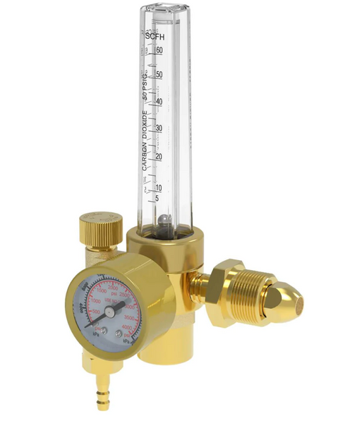 YesWelder® Flow Meter Gas Regulator for Argon/CO2 Welding