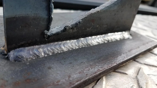 mig welding with 25% carbon dioxide and 75% argon mixture shielding gas