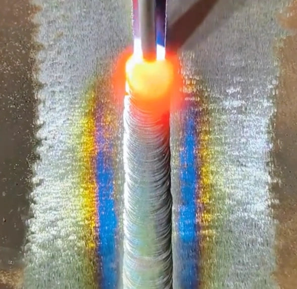 TIG Stainless steel pipe welding with 100% Ar