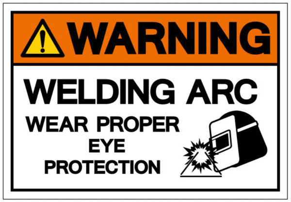 welding arc eye warning