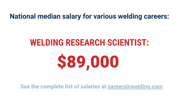 welding researching scientist salary