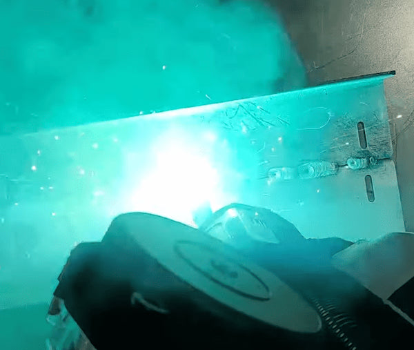 welding aluminum with spool gun by using YesWelder MIG-205DS-B
