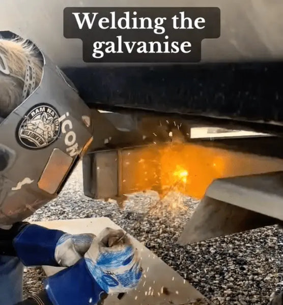 welding galvanized steel
