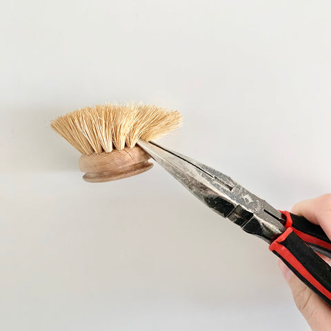 Round Replacement Head for Swedish Everyday Dish Brush - Stiff