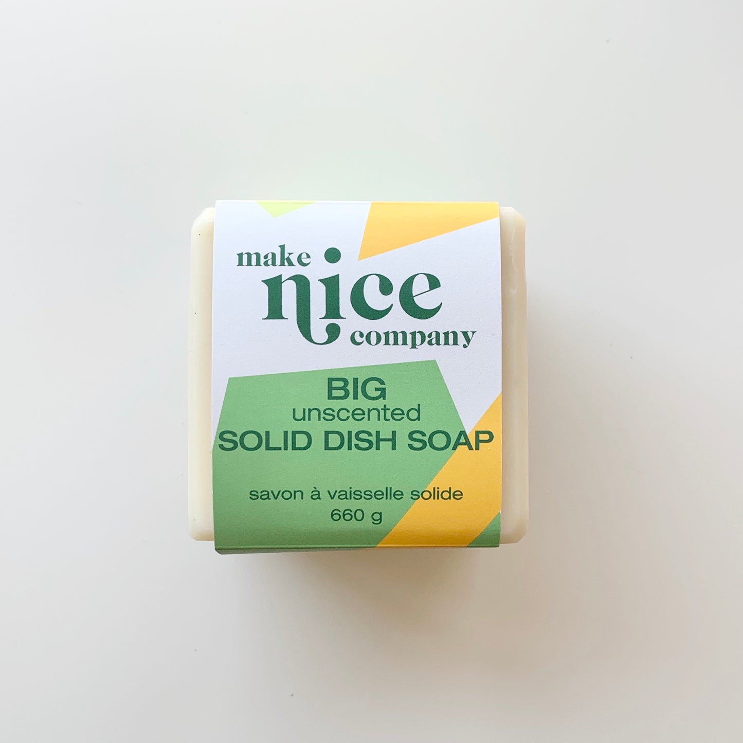 Make Nice Company XL Solid Dish Soap -  - Kinsfolk Shop
