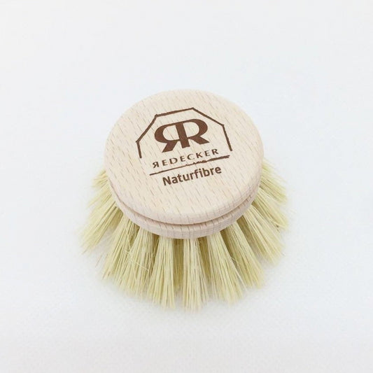 Redecker Coconut Fiber Dish Brush with Untreated Beechwood Handle, 11-Inches