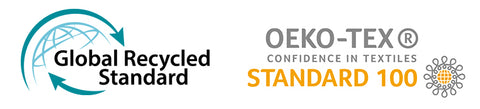 OekoTex Standard 100 and GRS certified yarn