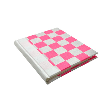 Meg's Little Print Shop Pink Checker Book