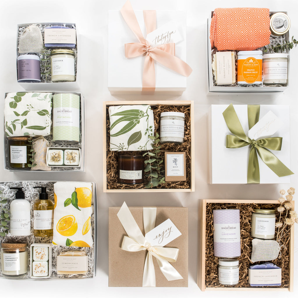 Gift Boxes to Support Small Business MARIGOLD & GREY
