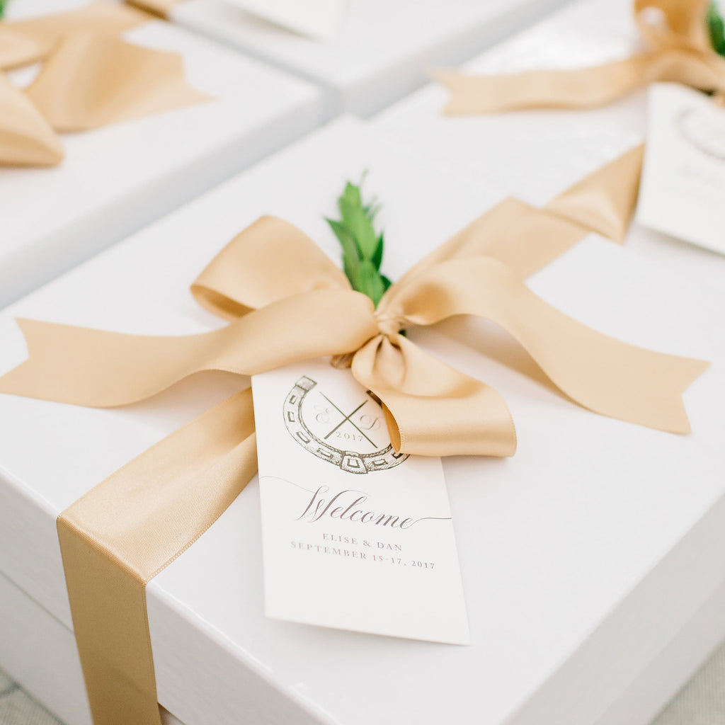 Wedding Welcome Gift Boxes for Guests | MARIGOLD & GREY