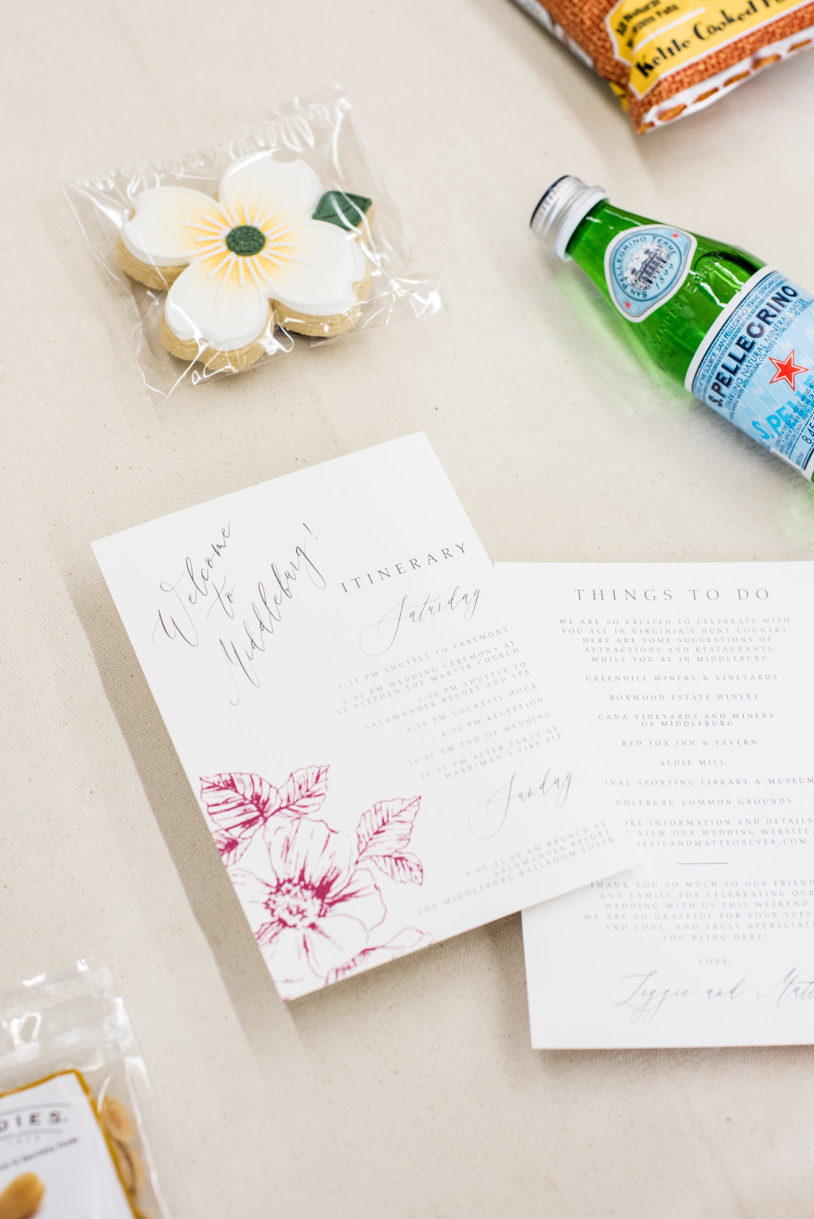 Pittsburgh Wedding Hotel Welcome Bag Ideas