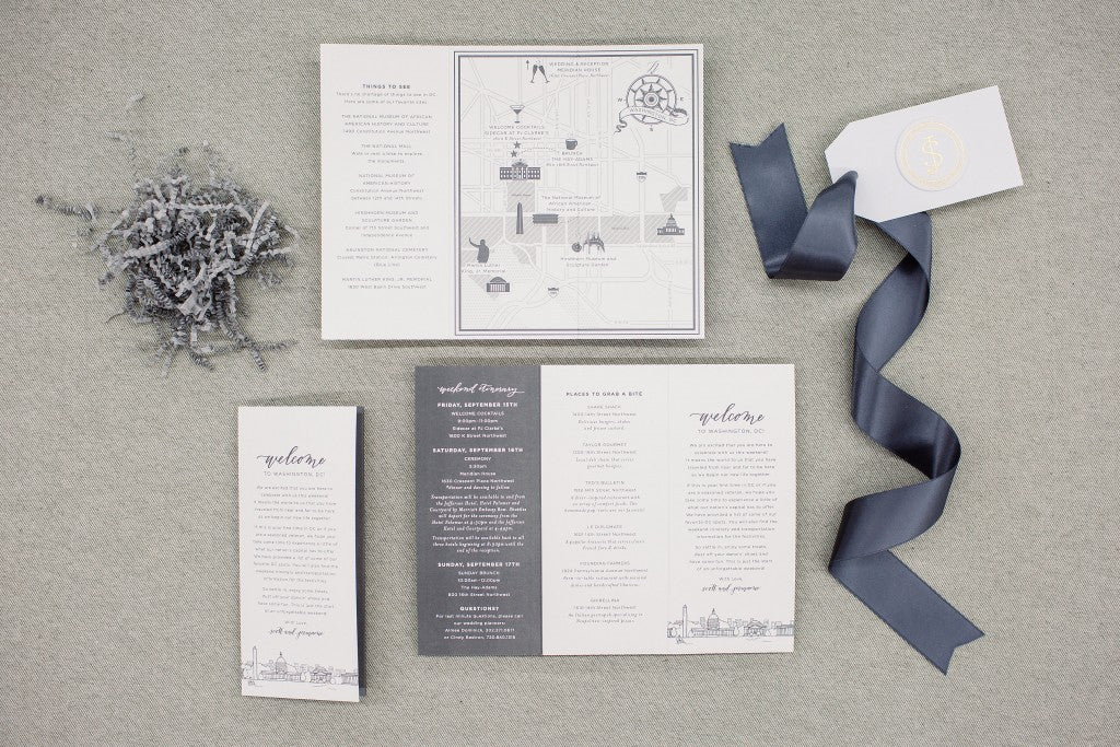 Welcome Letter Template, Wedding Itinerary Card, Greenery Welcome Bag