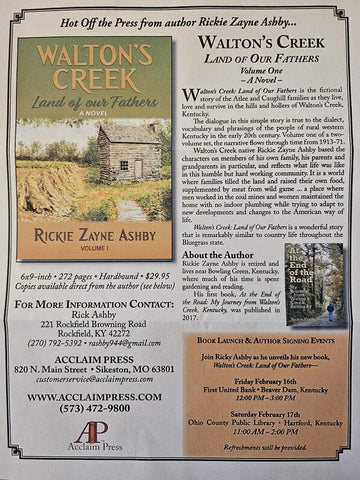 Walton's Creek book