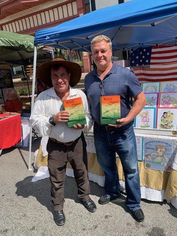 John Ward and Kentucky author Eddie Price with Rebels Abroad