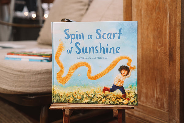 SMALL-FOLK Book of the Week: Spin a Scarf of Sunshine - Dawn Casey