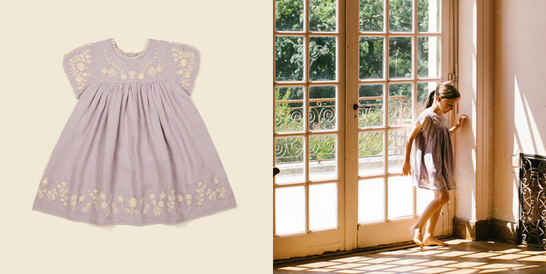 Apolina SS23 Collection: Cece Dress - Folk Calico