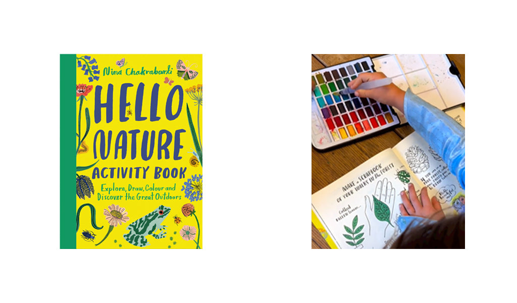 The SMALL-FOLK Book of the Week:  Hello Nature Activity Book - Nina Chakrabarti