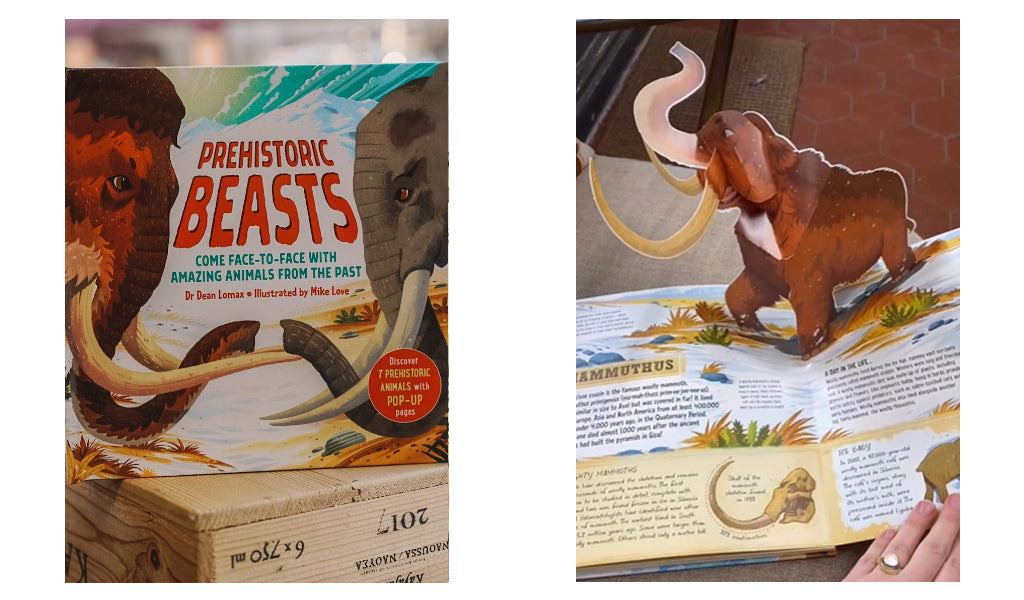 The SMALL-FOLK Book of the Week: Prehistoric Beasts - Dean R. Lomax, Mike Love