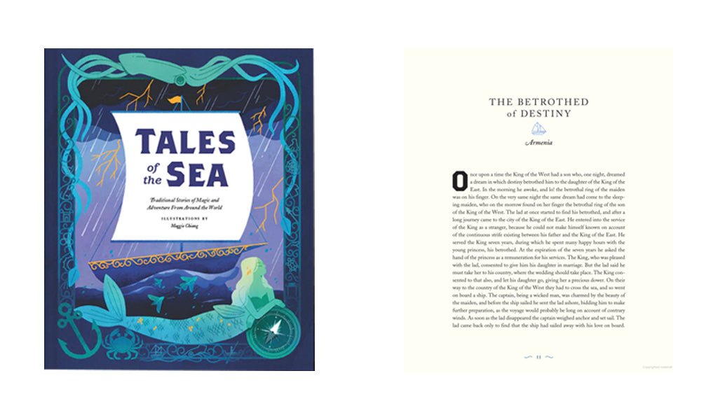 Anna's Springtime Children's Book Picks - Tales of the Sea Maggie Chiang