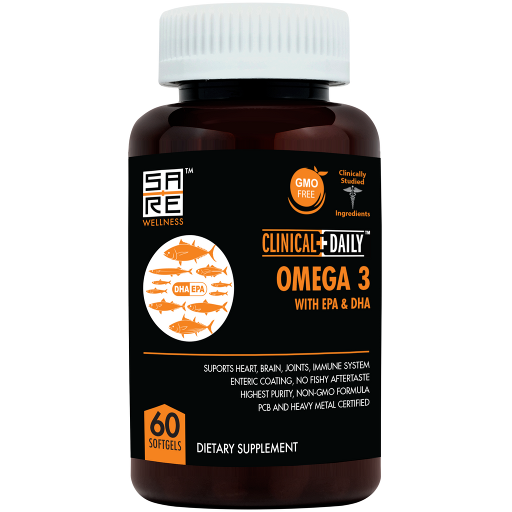 Clinical Daily Omega 3 Supplement With Epa Dha 1000mg Sare