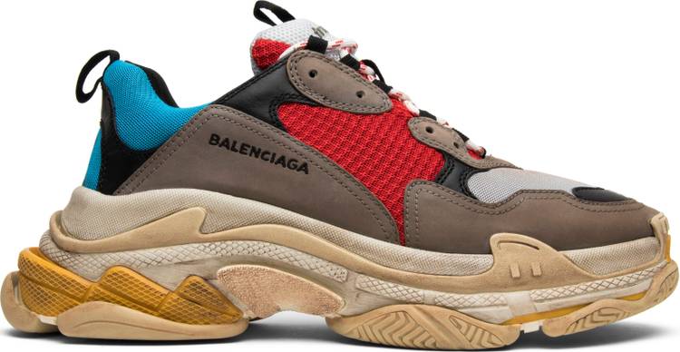 balenciaga blue and red