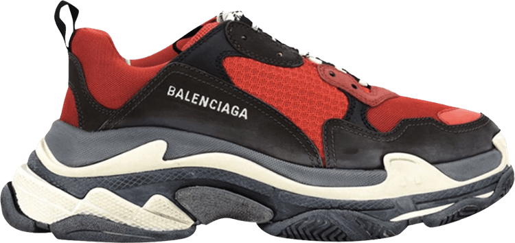 balenciaga bred triple s