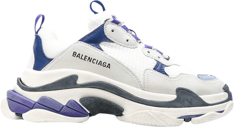 balenciaga triple s trainers white