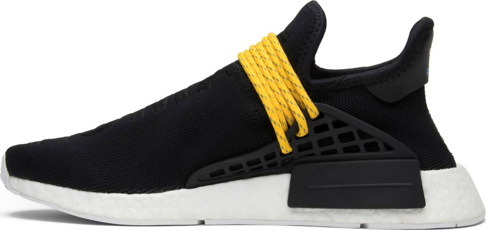 human race sneakers black