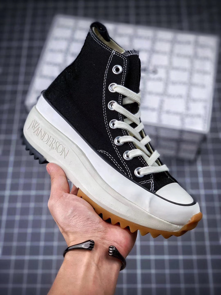 jw anderson converse black run star hike