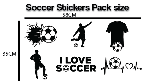 soccer sticker pack