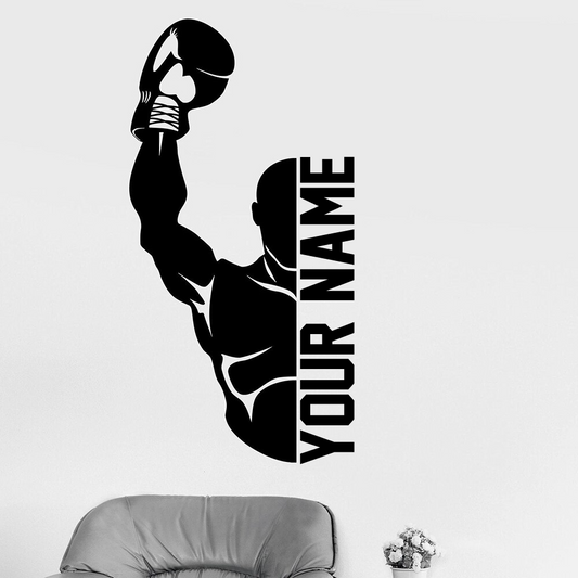 Boxing is My Therapy Wallsticker Boxing Gym Boxing Wall Sticker Boxing Mural  Boxing Gifts Boxer Wall Art Thevinylcreations 