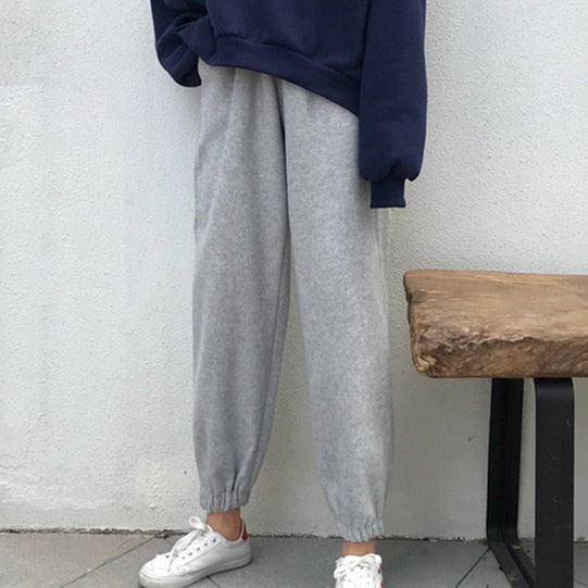 korean fashion sweatpants