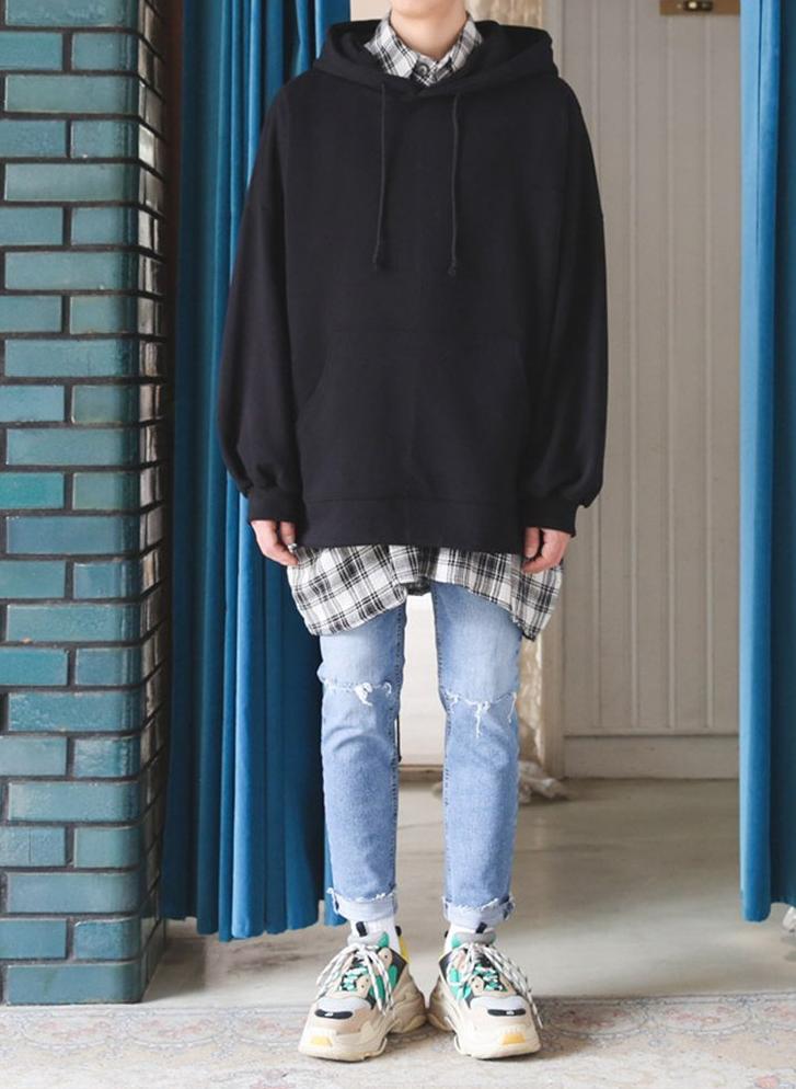 [Korean Style] Vintage Oversized Hoodie – Ordicle