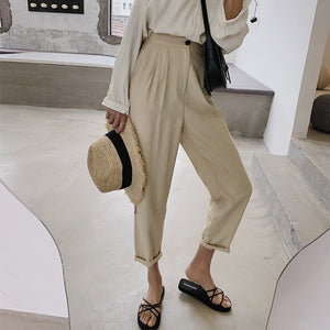 linen pants outfit