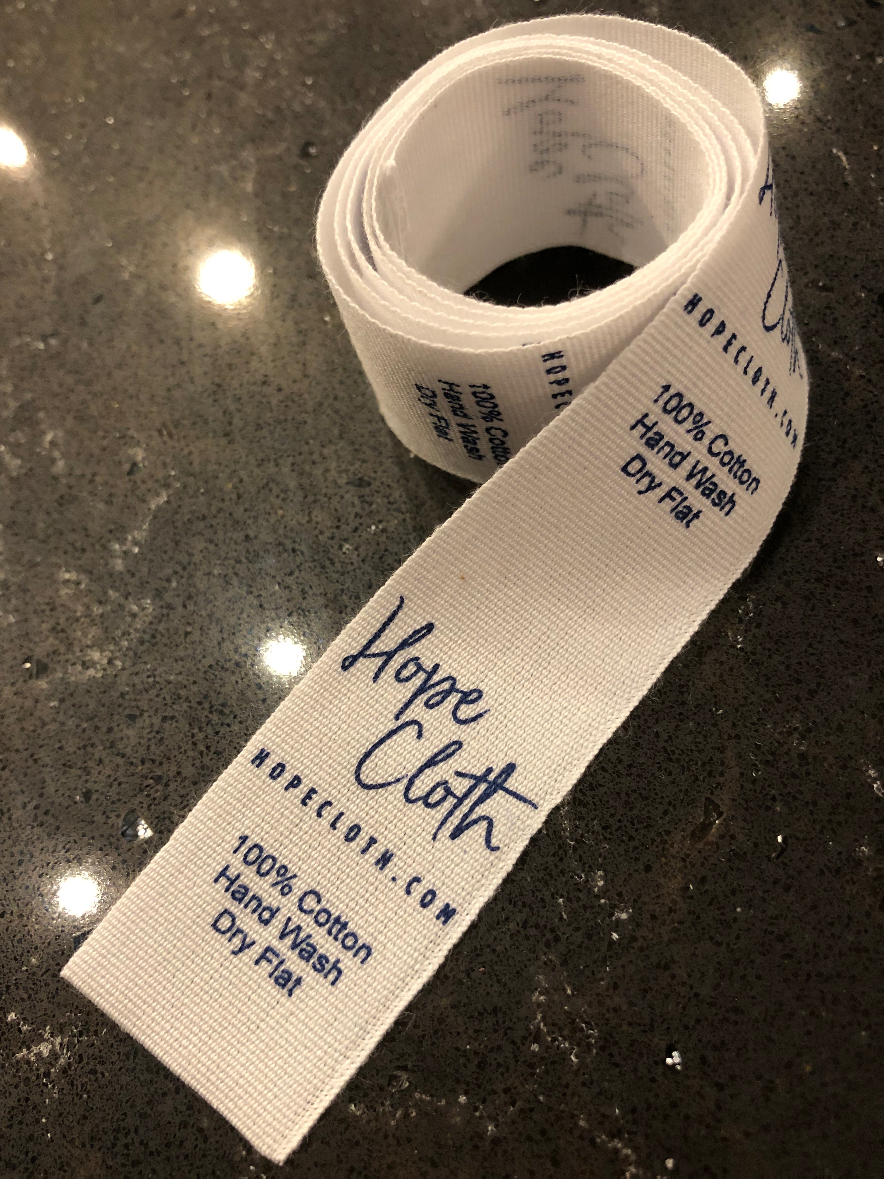 custom printed cotton ribbon