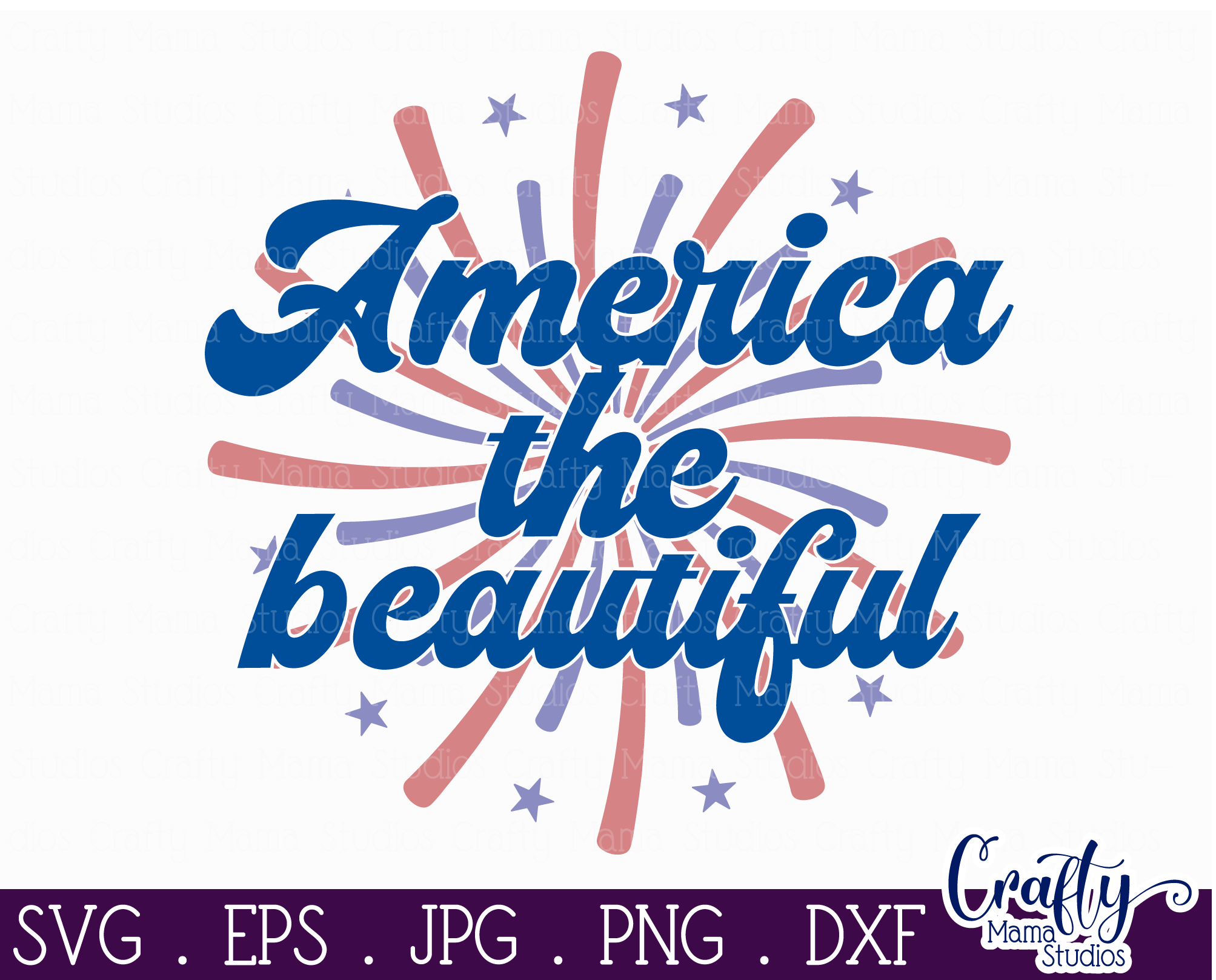 America The Beautiful Sign Svg Crafty Mama Studios