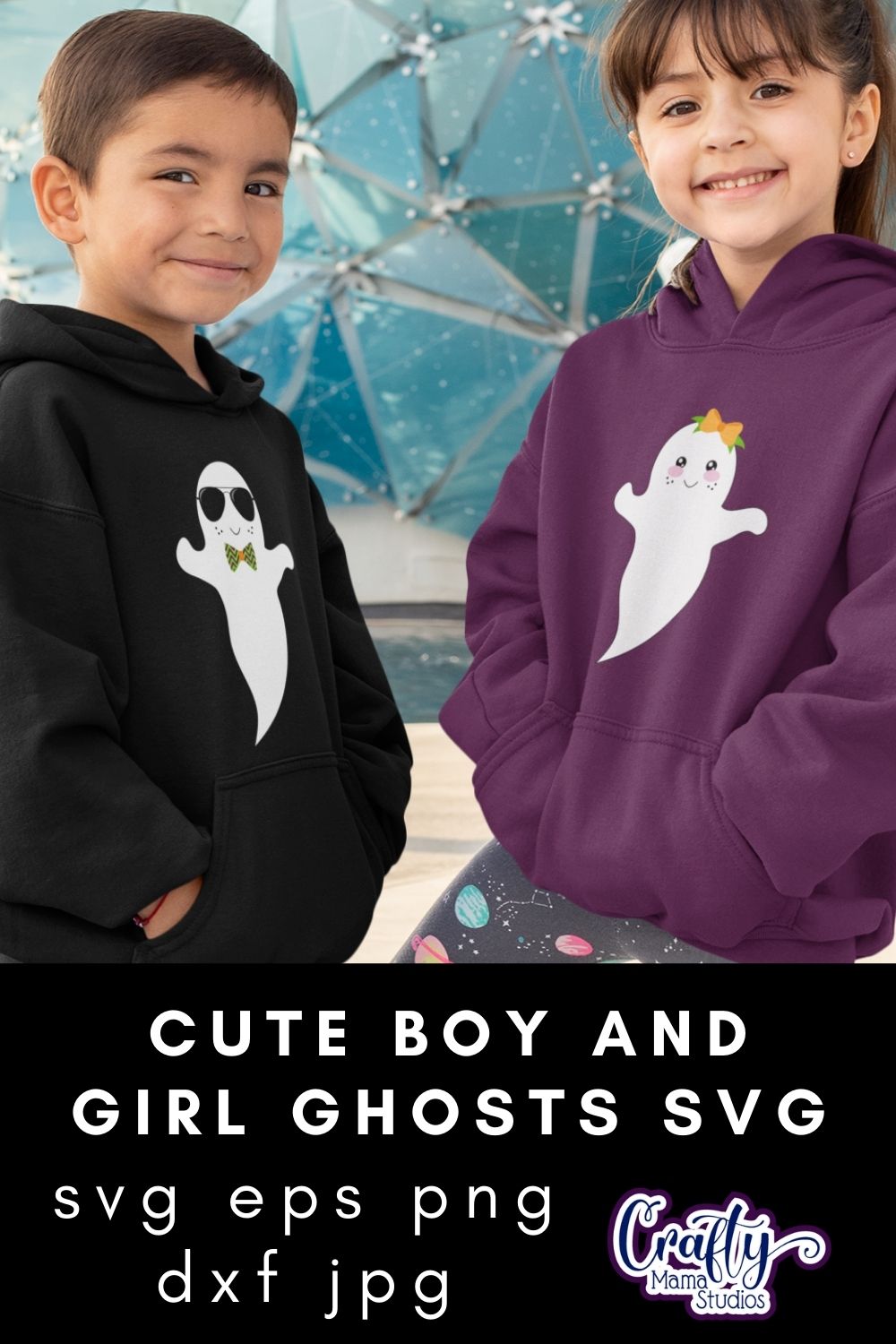 Download Cute Ghosts Halloween Svg Crafty Mama Studios