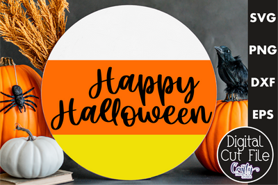 Happy Halloween Street Sign SVG Graphic by Atelier Design