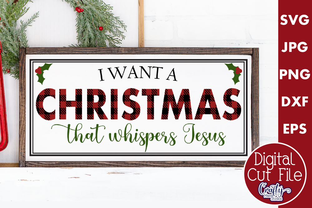I Want A Christmas That Whispers Jesus